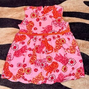 Lilly Pulitzer Pink and Orange Dress